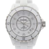 シャネル H1629 J12 38mmセラミック・12P 自動巻