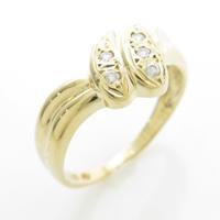 K18YG ダイヤモンドリング