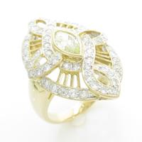 K18YG／K18WG ダイヤモンドリング