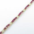 750YG ルビーブレスレット