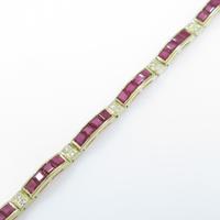 750YG ルビーブレスレット