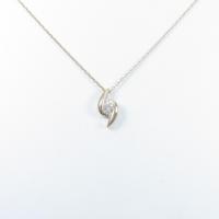 K18PG ダイヤモンドネックレス