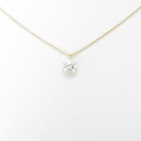 【リメイク】K18YG ダイヤモンドネックレス 0．517ct・H・SI1・GOOD