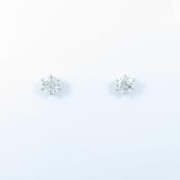 【リメイク】プラチナダイヤモンドピアス 0．412ct・F?G・I1・GOOD