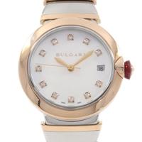 ブルガリ LUP36SG／LU36WSPGSPGD／11 ルチェア PGコンビ・11P 自動巻