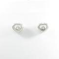 ショパール ハート ダイヤモンドピアス