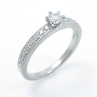 アガット ダイヤモンドリング