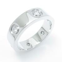 カルティエ ラブリング フルダイヤ