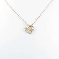 4゜C ハート ダイヤモンドネックレス10％引き