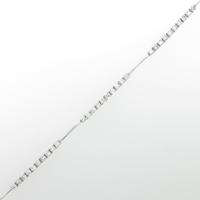 LINE ダイヤモンドブレスレット