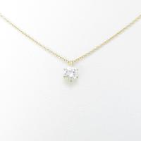 K18YG ダイヤモンドネックレス 0．313ct・H・I1・VG