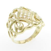 K18YG ダイヤモンドリング10％引き