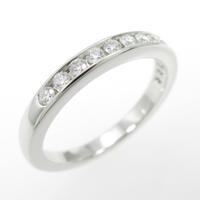 ティファニー ハーフサークル チャネルセッティング リング