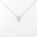 ポンテヴェキオ ピュア プラチナ999 ネックレス 0．145ct・F・SI2・EXT