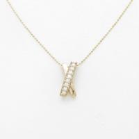 K18PG ダイヤモンドネックレス