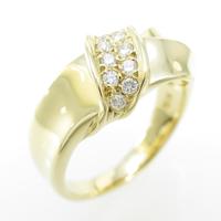 K18YG ダイヤモンドリング