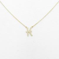 アーカー イニシャル ネックレス