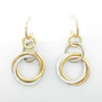 カルティエ トリニティ クラッシュ ピアス