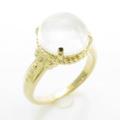 K18YG ムーンストーンリング