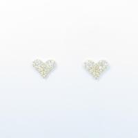 【リメイク】K18YG ハート ダイヤモンドピアス