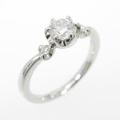 サマンサティアラ ダイヤモンドリング 0．254ct・F・SI2・VG