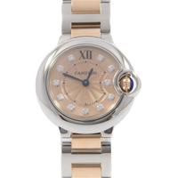 カルティエ WE902052 バロンブルー PGコンビ・11P SSxPG クォーツ