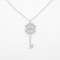 ティファニー クアトラ ハート キー ネックレス