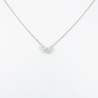 ポンテヴェキオ ハート ダイヤモンドネックレス