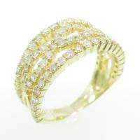 K18YG ダイヤモンドリング