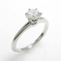 ティファニー クラシックソリティア リング 0．47ct