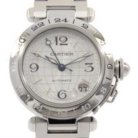 カルティエ W31029M7 パシャC GMT 自動巻