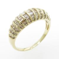 K18YG ダイヤモンドリング