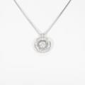 プラチナダイヤモンドネックレス 0．509ct・H・SI2・GOOD5％引き