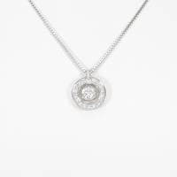 プラチナダイヤモンドネックレス 0．509ct・H・SI2・GOOD5％引き