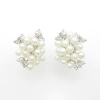 K14WG タンスイパールイヤリング