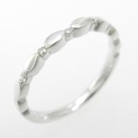 K18WGダイヤモンドリング