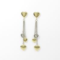 ティファニー マルチハートドロップ ピアス