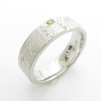 K18WG ダイヤモンドリング