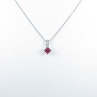 K18WG／K14WG トルマリンネックレス