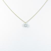 【リメイク】K18YG ダイヤモンドネックレス 0．306ct・F・I1・GOOD