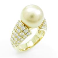 ミキモト シロチョウパールリング