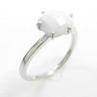 スタージュエリー ハート カルセドニーリング