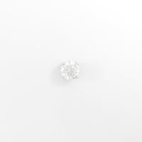 プラチナダイヤモンドピアス 0．650ct・K・I1・EXT 片耳