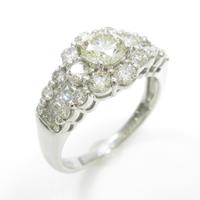 プラチナダイヤモンドリング 0．506ct・VLBY・VS2・VG