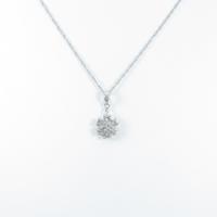 PT フラワー ダイヤモンドネックレス