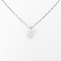 【新品】プラチナダイヤモンドネックレス 0．71ct・D・SI2・3EXT