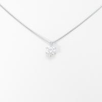 プラチナダイヤモンドネックレス 0．332ct・D・VVS1・3EXT H＆C