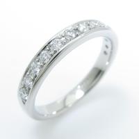 PT ハーフエタニティ ダイヤモンドリング