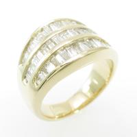 K18YG ダイヤモンドリング