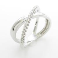 K18WG ダイヤモンドリング